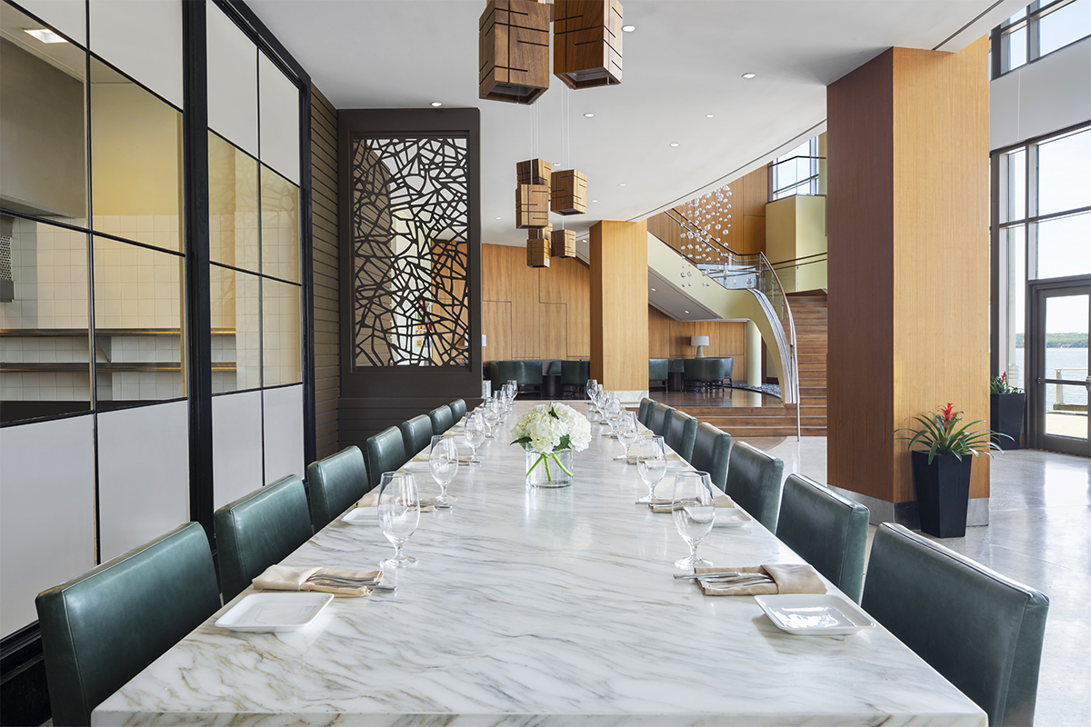 Westin National Harbor dining table shot