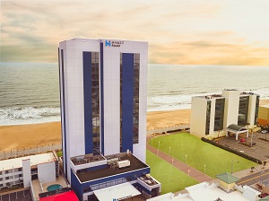 Hyatt House Virginia Beach/Oceanfront Ariel View