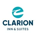 Clarion Inn & Suites logo with a stylized blue 'C' above the company name